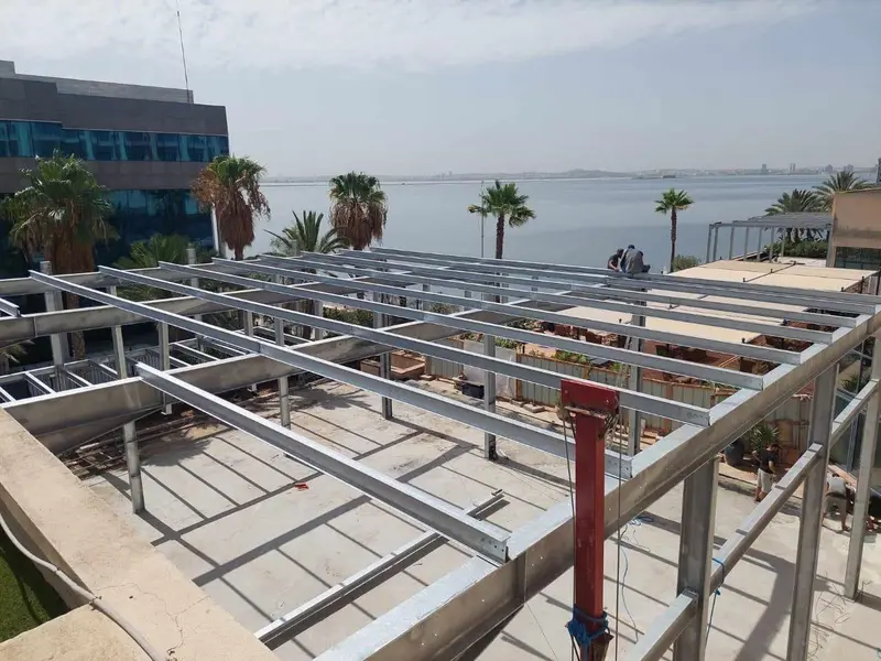 Plancher métallique sur ossature acier à Tunis