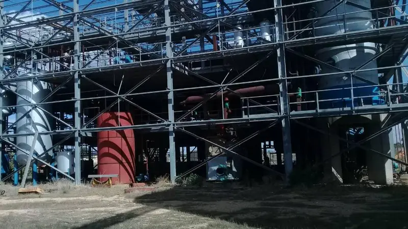 Plateformes et accès sur structure de process